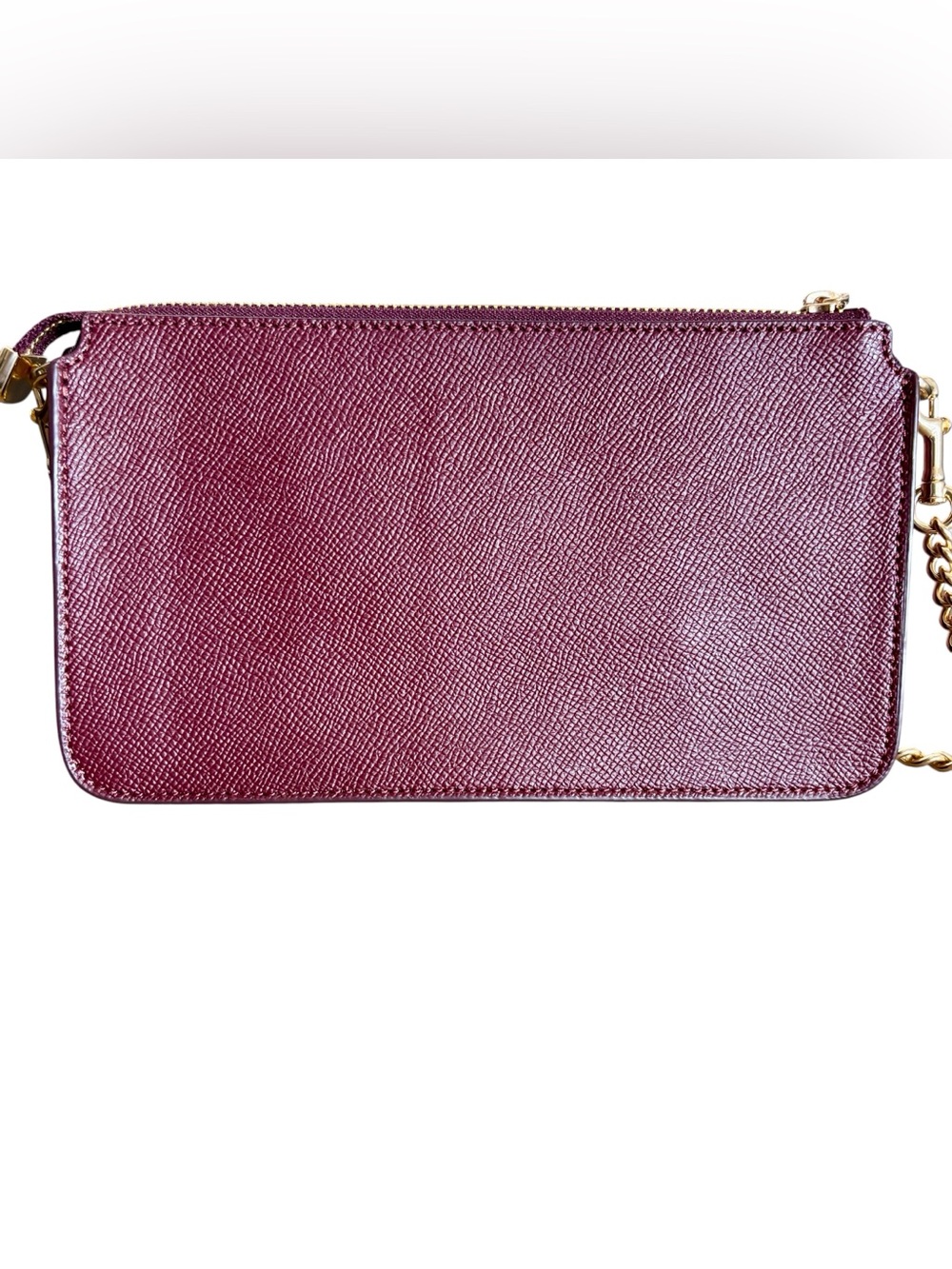 Coach Poppy Leather Two-Piece Crossbody Set with Gold Chain - Picture 6 of 11